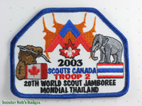 WJ'03 Canada Contingent Troop 2